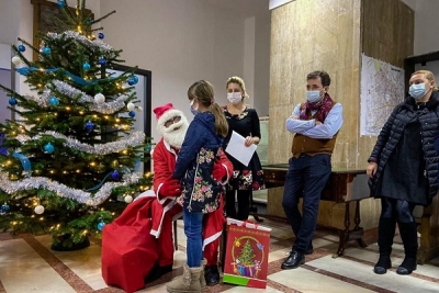 Moș Crăciun a ajuns și la PMP Mehedinți