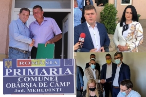 PSD, PNL și PMP își dispută funcția de primar al Comunei Obârșia de Câmp