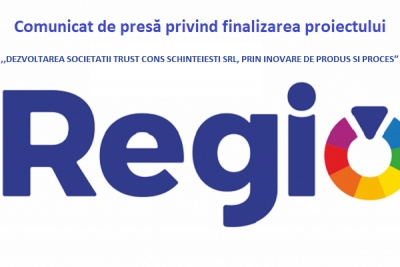 DEZVOLTAREA SOCIETĂȚII TRUST CONS SCHINTEIEȘTI SRL, PRIN INOVARE DE PRODUS ȘI PROCES