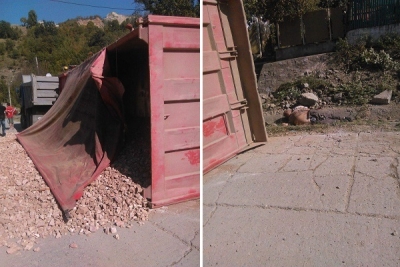 ACCIDENT DRAMATIC, TATĂL MORT, FIUL LA UN PAS DE MOARTE