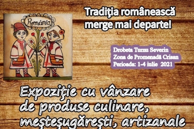 Expoziție cu vânzare, de produse culinare, meșteșugărești, artizanale