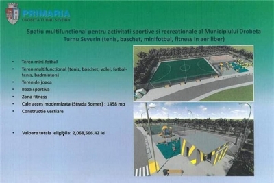 Spațiu multifuncțional pentru activități sportive și recreaționale al Municipiului Drobeta Turnu Severin