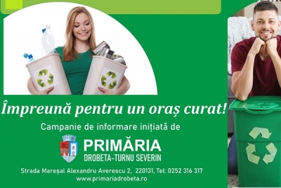 SCURT ÎNDRUMAR PRIVIND TAXA DE SALUBRIZARE la nivelul municipiului Drobeta Turnu Severin