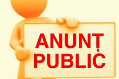 Anunț public privind decizia etapei de încadrare