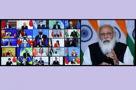 Discursul Primului Ministrului al Indiei la Summitul liderilor asupra climei 2021