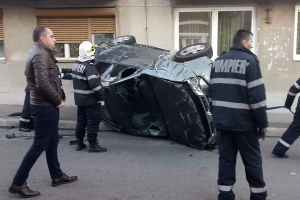 ACCIDENT CU COMISARUL ȘEF AL GĂRZII DE MEDIU MEHEDINȚI