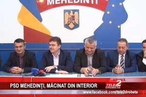 PSD MEHEDINȚI, MĂCINAT DIN INTERIOR