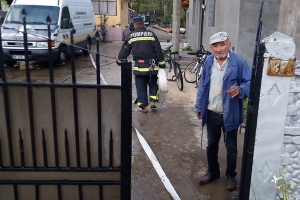 DEZASTRU LA CIOCHIUȚA DUPĂ O PLOAIE TORENŢIALĂ