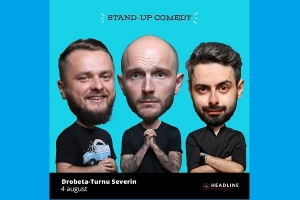 STAND-UP COMEDY: &bdquo;Mai slab ca niciodată&rdquo; cu Bordea, Cortea și Bucălae