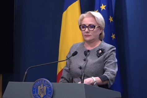 DECLARAȚIE DE PRESĂ SUSȚINUTĂ DE PREMIERUL VIORICA DĂNCILĂ