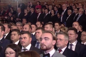 PREȘEDINTELE CJ MEHEDINȚI, PREZENT LA CEREMONIA OFICIALĂ DE PRELUARE A PREȘEDINȚIEI CONSILIULUI U.E.