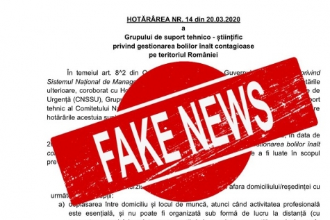 ÎNCETAȚI NESIMȚIREA ȘI NU MAI PUBLICAȚI FAKE-NEWS-URI!