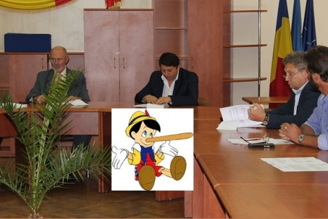 IATĂ DOVADA! PRIMARUL PINOCCHIO, DE LA ORȘOVA