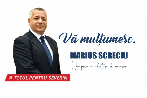 MARIUS SCRECIU a câștigat detașat al doilea mandat de primar! Gherghe, umilit!