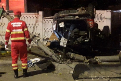 IMAGINI ŞOCANTE: VIAŢA CLAUDIEI SPULBERATĂ CU O VITEZĂ ULUITOARE