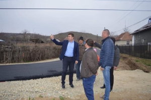 ASFALTARE LA BUCURA CU FONDURILE CONSILIULUI JUDEȚEAN