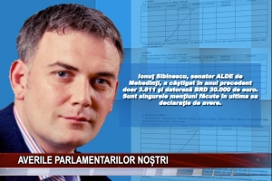 AVERILE PARLAMENTARILOR MEHEDINȚENI