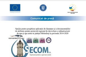 COMUNICAT DE PRESĂ SECOM
