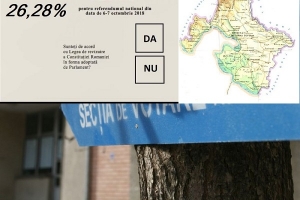 PUNCT FINAL AL UNUI REFERENDUM EȘUAT: MEHEDINȚI &ndash; 26,28 LA SUTĂ
