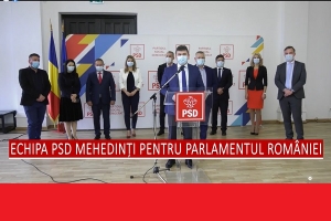 PSD Mehedinți și-a lansat candidații pentru Parlament
