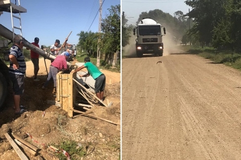SE LUCREAZĂ INTENS PE DJ 606A, ÎNTRE DUMBRAVA ȘI ALBULEȘTI