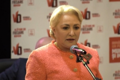 Viorica Dăncilă la Buzău (promovare electorală)
