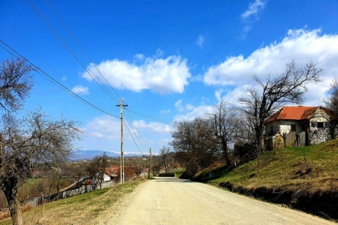 ÎNCEP LUCRĂRILE PE DRUMUL BUNOAICA - CIREȘU