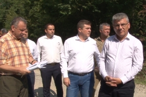 MINISTRUL APELOR ȘI PĂDURILOR, LA MRACONIA